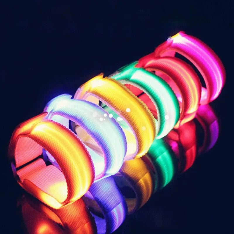 π Horse LED Leg Straps β 4 Pack | Rechargeable-Look Night Riding Safety Lights β¨
