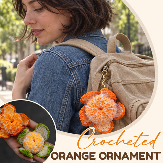 🍊 Super Cute Peelable Orange Bag Charm!