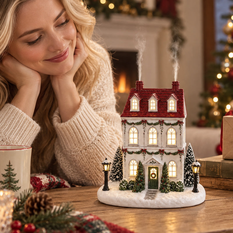 Mistletoe Lane Christmas House Diffuser