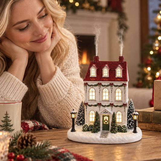Mistletoe Lane Christmas House Diffuser
