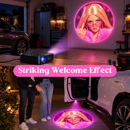🎀Car Welcome Projection Lights | Personalized Patterned Light Effects