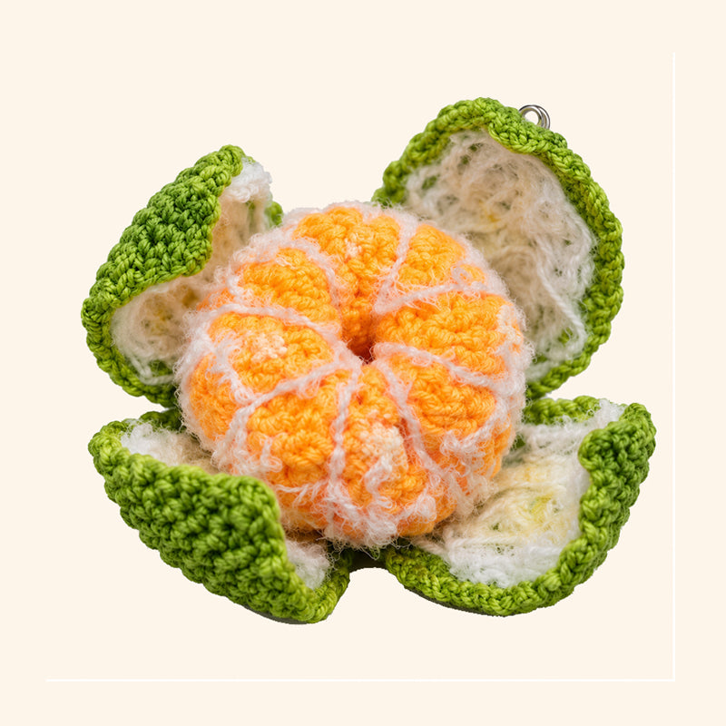 🍊 Super Cute Peelable Orange Bag Charm!