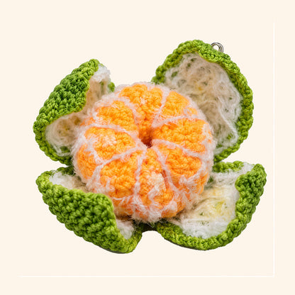 🍊 Super Cute Peelable Orange Bag Charm!