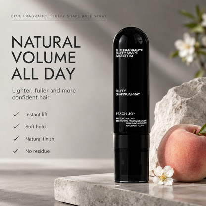 ✨ Fluffy Hair Shaping Spray,   Peach Scent Volumizing Hair   Mist for Long Wear Hold