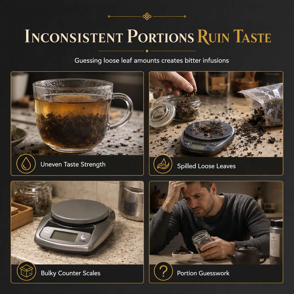 🍵Digital Tea Scoop Scale and Electronic Weighing Spoon for Tea Leaves and Coffee
